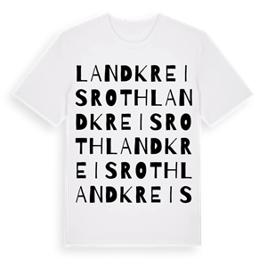 Landkreis Roth ordlek t-shirt – ekologisk bomull t-shirt från Pinshirt