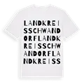 Landkreis Schwandorf ordlek t-shirt