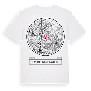 Landkreis Schwandorf t-shirt – ekologisk bomull t-shirt från Pinshirt