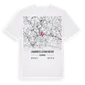 Landkreis Schweinfurt karta t-shirt