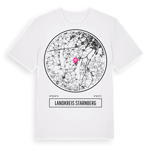 Landkreis Starnberg t-shirt – ekologisk bomull t-shirt från Pinshirt