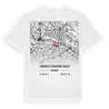 Landkreis Straubing-Bogen karta t-shirt