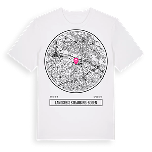 Landkreis Straubing-Bogen t-shirt – ekologisk bomull t-shirt från Pinshirt