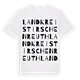 Landkreis Tirschenreuth ordlek t-shirt