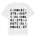 Landkreis Traunstein ordlek t-shirt