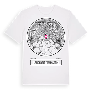 Landkreis Traunstein t-shirt – ekologisk bomull t-shirt från Pinshirt