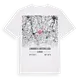 Landkreis Unterallgäu karta t-shirt