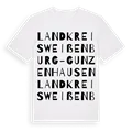 Landkreis Weißenburg-Gunzenhausen ordlek t-shirt