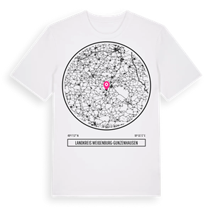 Landkreis Weißenburg-Gunzenhausen t-shirt – ekologisk bomull t-shirt från Pinshirt