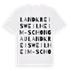 Landkreis Weilheim-Schongau ordlek t-shirt