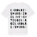 Landkreis Wunsiedel im Fichtelgebirge ordlek t-shirt
