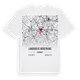 Landkreis Würzburg karta t-shirt