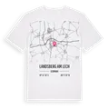 Landsberg am Lech karta t-shirt
