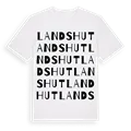 Landshut ordlek t-shirt