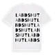 Landshut ordlek t-shirt