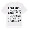 Langenaltheim ordlek t-shirt