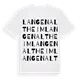 Langenaltheim ordlek t-shirt
