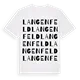 Langenfeld ordlek t-shirt
