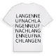 Langenneufnach ordlek t-shirt