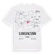 Langenzenn karta t-shirt