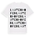 Lauterhofen ordlek t-shirt
