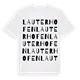 Lauterhofen ordlek t-shirt