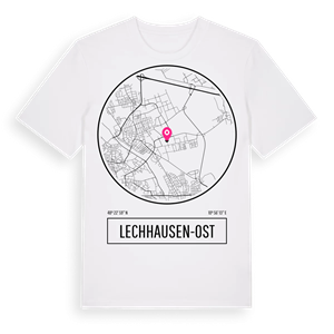 Lechhausen-Ost t-shirt – ekologisk bomull t-shirt från Pinshirt