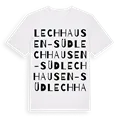 Lechhausen-Süd ordlek t-shirt