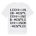 Lechhausen-West ordlek t-shirt