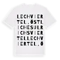Lechviertel, östliches Ulrichsviertel ordlek t-shirt