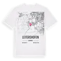 Leitershofen karta t-shirt