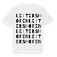 Leitershofen ordlek t-shirt