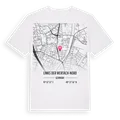Links der Wertach-Nord karta t-shirt