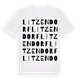 Litzendorf ordlek t-shirt
