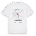 Ludwigsstadt karta t-shirt