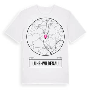 Luhe-Wildenau t-shirt – ekologisk bomull t-shirt från Pinshirt