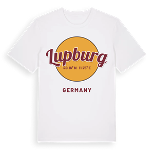 Lupburg cirkel t-shirt – ekologisk bomull t-shirt från Pinshirt
