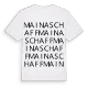 Mainaschaff ordlek t-shirt