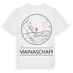 Mainaschaff t-shirt – ekologisk bomull t-shirt från Pinshirt