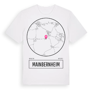 Mainbernheim t-shirt – ekologisk bomull t-shirt från Pinshirt