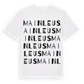 Mainleus ordlek t-shirt