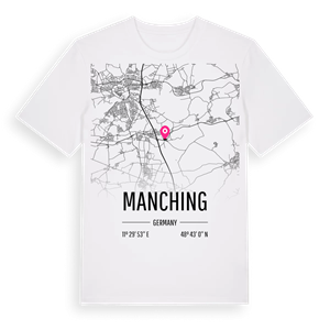 Manching karta t-shirt – ekologisk bomull t-shirt från Pinshirt
