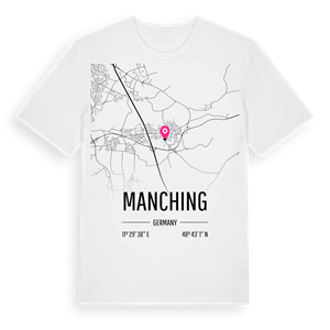 Manching karta t-shirt – ekologisk bomull t-shirt från Pinshirt