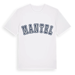 Mantel college t-shirt – ekologisk bomull t-shirt från Pinshirt