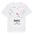 Mantel karta t-shirt