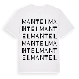 Mantel ordlek t-shirt – ekologisk bomull t-shirt från Pinshirt