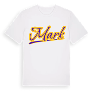 Mark baseball t-shirt – ekologisk bomull t-shirt från Pinshirt