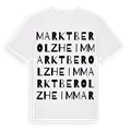 Markt Berolzheim ordlek t-shirt