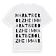 Markt Berolzheim ordlek t-shirt