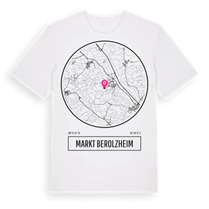 Markt Berolzheim t-shirt – ekologisk bomull t-shirt från Pinshirt